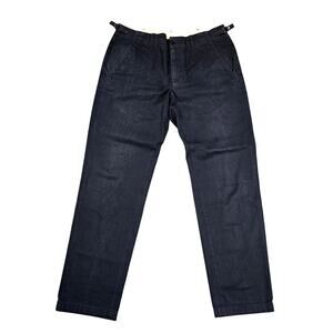 MAISON MARGIELA LINE 10 MEN’S TROUSERS - SIZE 46 (32 X 28) - DARK STRAIGHT LEG